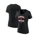 ファナティクス レディース Tシャツ トップス Women's Black Stanford Cardinal 2022 PAC-12 Women's Bask...