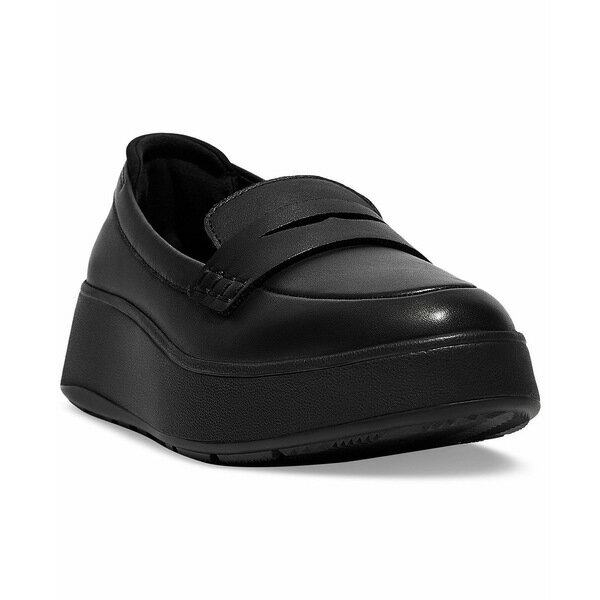 フィットフロップ レディース スリッポン・ローファー シューズ Women's F-Mode Leather Flatform Loaf..