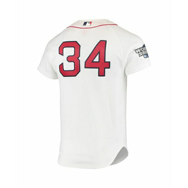 ミッチェル&ネス メンズ シャツ トップス Men's David Ortiz White Boston Red Sox 2004 Cooperstown Collection Home Authentic Jersey White