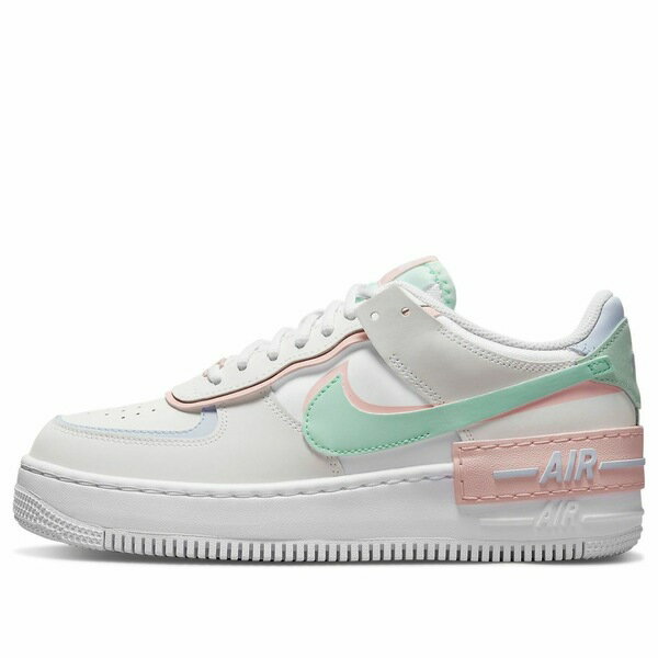 Nike ナイキ レディース スニーカー White/Atmospheree/Mint Foam/Grey 【(WMNS) Nike Air Force 1 Shadow 'White Atmosphere Mint' CI0919-117】 サイズ US_5.5(22.5cm)