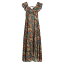 졼 ǥ ԡ ȥåץ The Geranium Floral Maxi Dress twilight floral