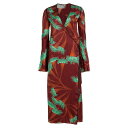 ジョハンナ・オーティズ レディース ワンピース トップス Fresh of Lighting Wrap Dress eucalyptus wine green pink