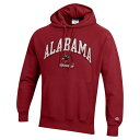 楽天astyチャンピオン メンズ パーカー・スウェットシャツ アウター Alabama Crimson Tide Champion Vault Late Night Reverse Weave Pullover Hoodie Crimson