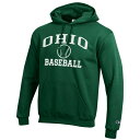 asty㤨֥ԥ  ѡåȥ  Ohio Bobcats Champion Icon Baseball Powerblend Pullover Hoodie GreenפβǤʤ23,480ߤˤʤޤ