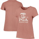 フォーティーセブン レディース Tシャツ トップス 2020 PGA Championship '47 Women's Fade Letter TShirt Pink