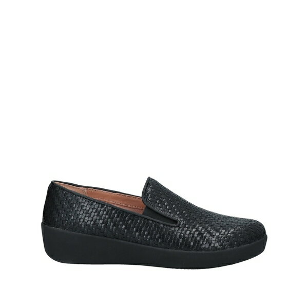 【送料無料】 フィットフロップ レディース スリッポン・ローファー シューズ Loafers Black