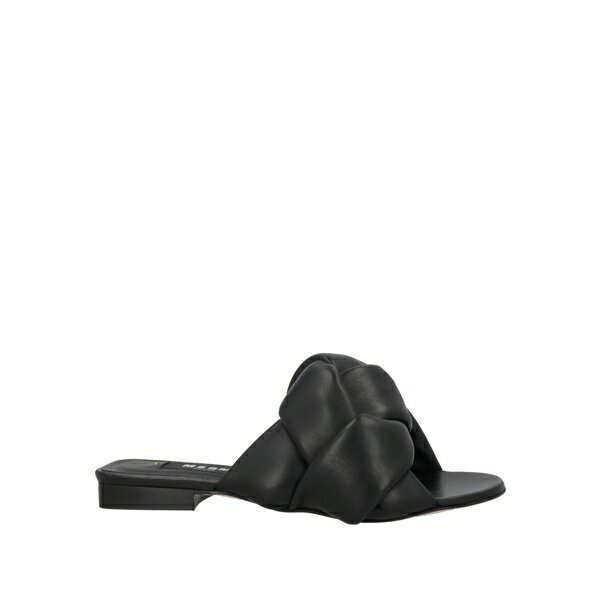 【送料無料】 エムエスジイエム レディース サンダル シューズ Sandals Black