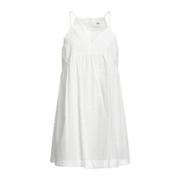 【送料無料】 ソロトレ レディース ワンピース トップス Mini dresses White