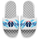 アイスライド メンズ サンダル シューズ Washington Wizards ISlide 90s Paper Cup Slide Sandals White