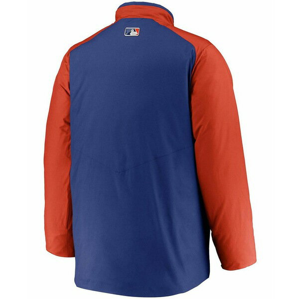 ナイキ ブルゾン レディース ナイキ レディース ジャケット＆ブルゾン アウター Men's Royal, Orange New York Mets Authentic Collection Dugout Full-Zip Jacket Royal, Orange