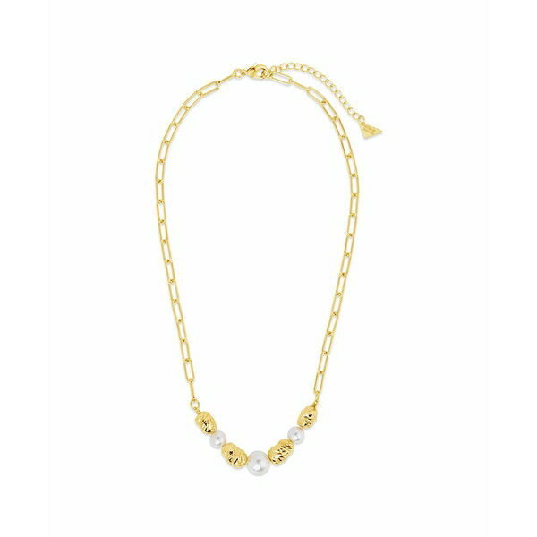 X^[OtH[Go[ fB[X lbNXE`[J[Ey_ggbv ANZT[ Gold-Tone or Silver-Tone Beaded and Cultured Pearl Sylvie Statement Necklace Gold
