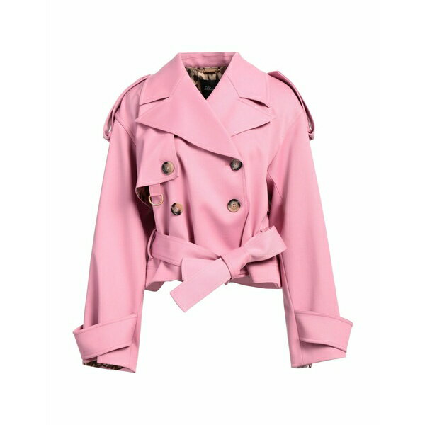 【送料無料】 ブルマリン レディース ジャケット＆ブルゾン アウター Overcoats & Trench Coats Pink