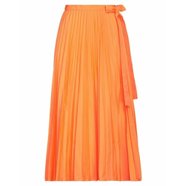 【送料無料】 ヴァレンティノ ガラヴァーニ レディース スカート ボトムス Midi skirts Orange