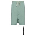 リックオウエンス メンズ カジュアルパンツ ボトムス Shorts & Bermuda Shorts Sage green