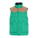 【送料無料】 ウール リッチ メンズ ジャケット＆ブルゾン アウター WESTERN DOWN VEST Green