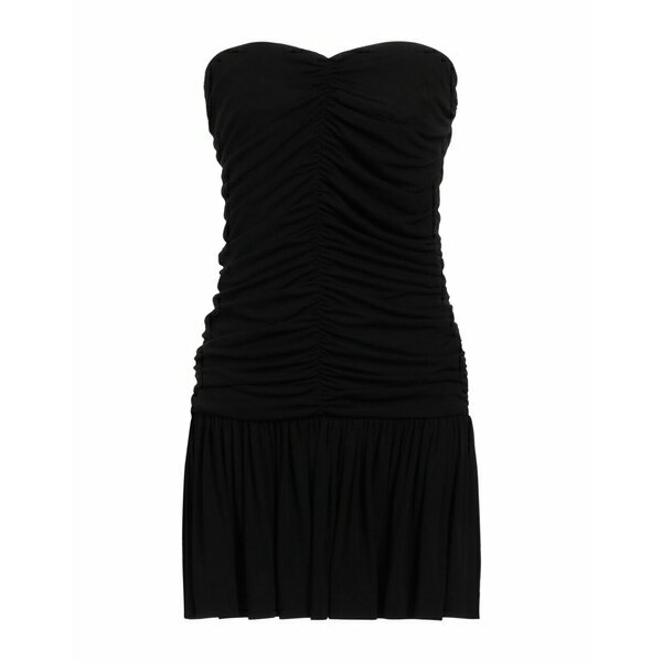 ̵ ǥ ǥ ԡ ȥåץ Mini dresses Black