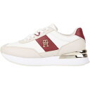 【送料無料】 トミー ヒルフィガー レディース ランニング スポーツ TH ELEVATED FEMININE RUNNER GLD Ancient Wht