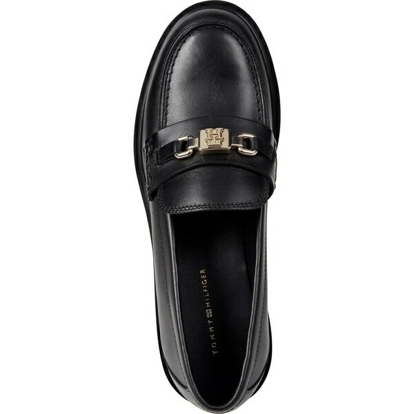 【送料無料】 トミー ヒルフィガー レディース スリッポン・ローファー シューズ TH HARDWARE LOAFER Black