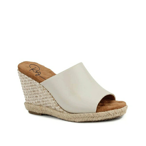 ロスハンマーソン レディース サンダル シューズ Kinsley Espadrille Wedge Sandal Ivory