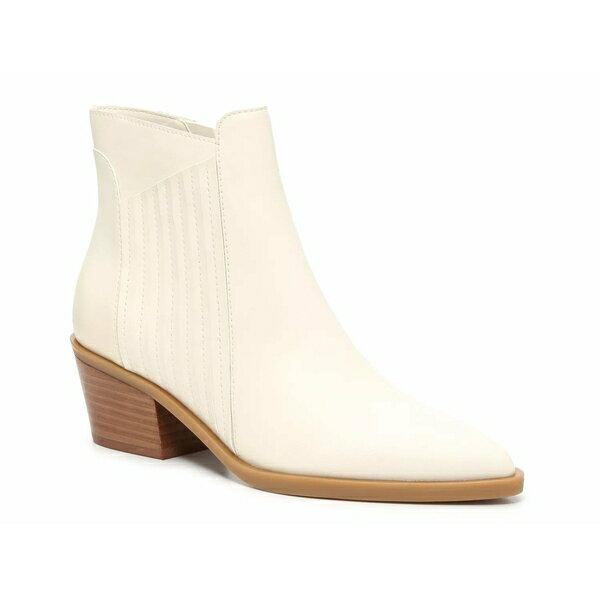 ドルチェヴィータ レディース ブーツ シューズ Salome Bootie Off White Synthetic
