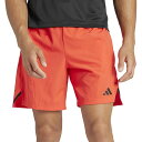 アディダス メンズ ハーフ＆ショーツ ボトムス adidas Men 039 s Designed for Training 9 039 039 Workout Shorts Bright Red
