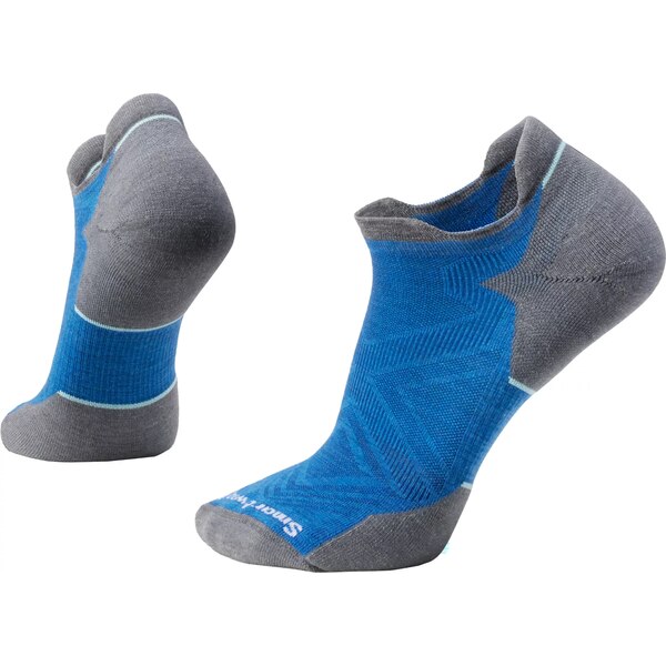 X}[gE[ fB[X C A_[EFA Smartwool Run Targeted Cushion Low Ankle Socks Laguna Blue