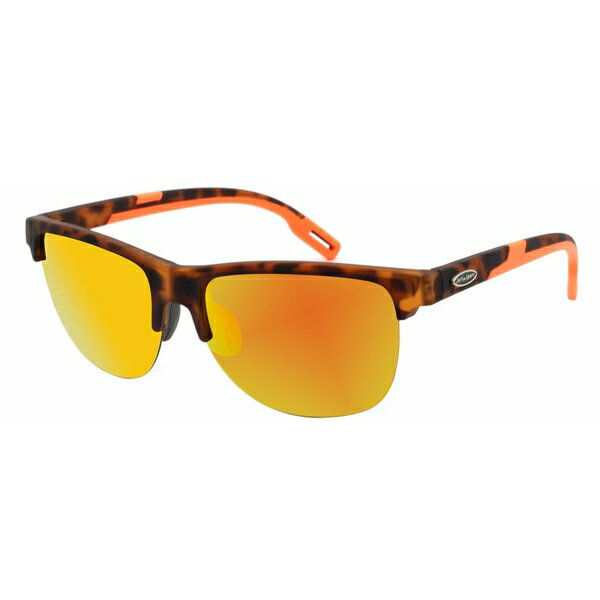 サーフアンドスポーツ レディース サングラス＆アイウェア アクセサリー Surf N Sport Frazier Shield Sunglasses Tortoise/Orange Mirror