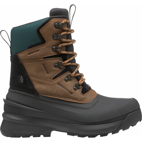 楽天astyノースフェイス メンズ ブーツ シューズ The North Face Men's Chilkat V 400g Waterproof Winter Boots Toasted Brown/Tnf Black