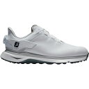 フットジョイ メンズ ゴルフ スポーツ FootJoy Men's Pro SLX BOA Golf Shoes White/White/Grey