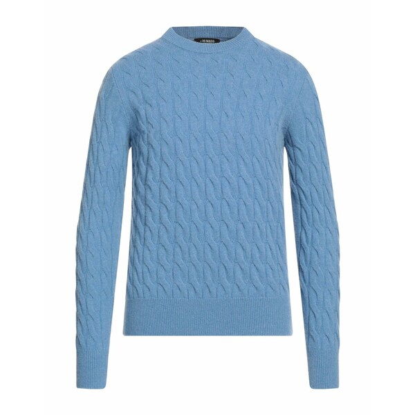 【送料無料】 プラス サーティー ナイン マスク メンズ ニット セーター アウター Sweaters Sky blue