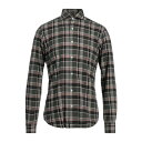 【送料無料】 ダンディライフ バイ バルバ メンズ シャツ トップス Shirts Military green