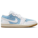 Jordan ジョーダン レディース スニーカー 【Jordan 1 Low SE Denim Worn Blue (Women's)】 サイズ US_6.5(23.5cm) Worn Blue/Gum Light Brown/Sail/White(4)