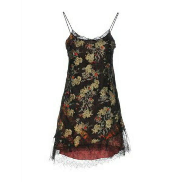 【送料無料】 エトロ レディース ワンピース トップス Mini dresses Black