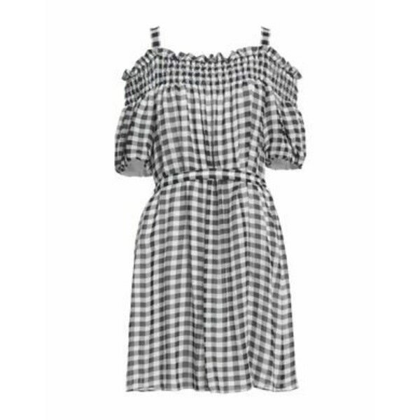 【送料無料】 モスキーノ レディース ワンピース トップス Mini dresses Black