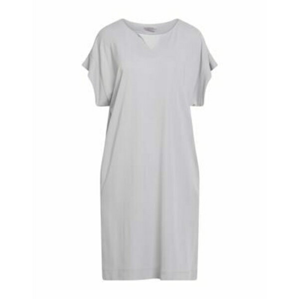 【送料無料】 ロッソピューロ レディース ワンピース トップス Mini dresses Grey