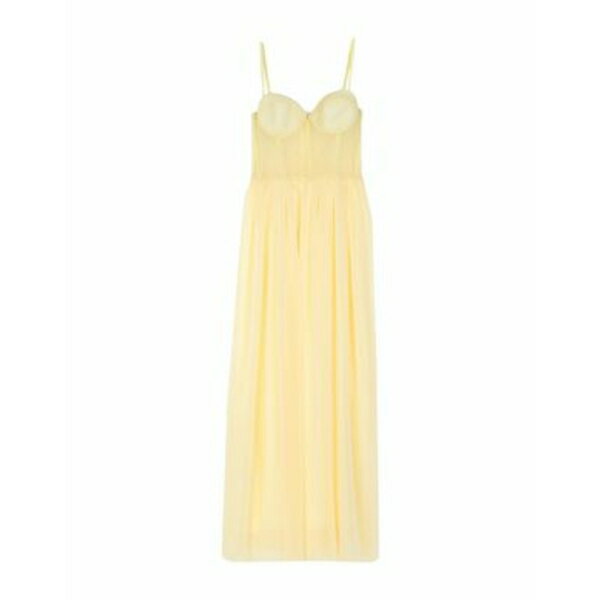 【送料無料】 エルマンノ シェルヴィーノ レディース ワンピース トップス Maxi dresses Yellow