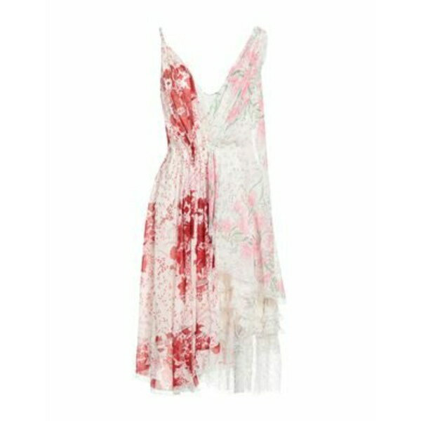 【送料無料】 エルマンノ シェルヴィーノ レディース ワンピース トップス Midi dresses White