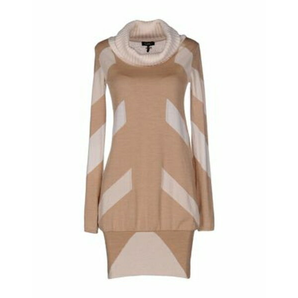 【送料無料】 ビブロス レディース ワンピース トップス Mini dresses Beige