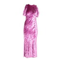 【送料無料】 ジ アティコ レディース ワンピース トップス Maxi dresses Purple