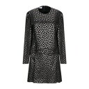 【送料無料】 ドンダップ レディース ワンピース トップス Mini dresses Black