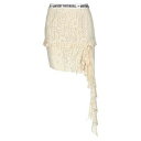【送料無料】 アニエバイ レディース スカート ボトムス Mini skirts Beige(4)