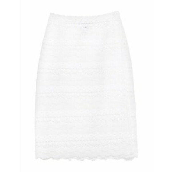 【送料無料】 エルマンノ シェルヴィーノ レディース スカート ボトムス Midi skirts White