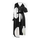 【送料無料】 ヴァレンティノ ガラヴァーニ レディース ワンピース トップス Midi dresses Black