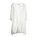 アティックアンドバーン レディース ワンピース トップス Short dresses White