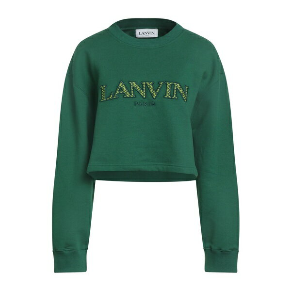 【送料無料】 ランバン レディース パーカー・スウェットシャツ アウター Sweatshirts Green