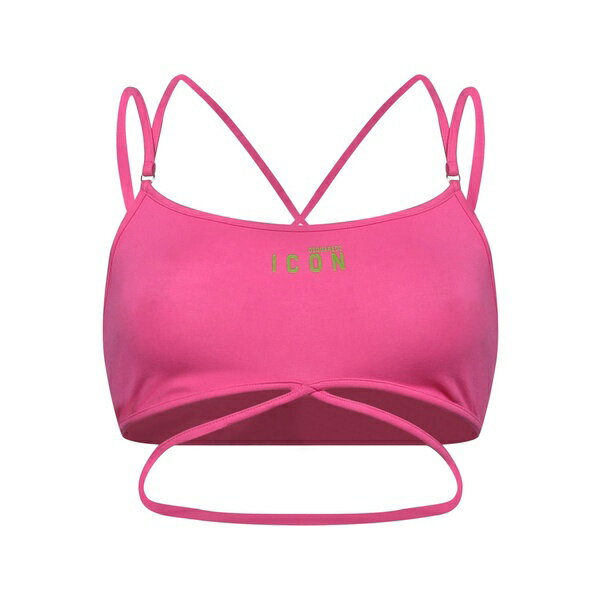 【送料無料】 ディースクエアード レディース カットソー トップス Bras Pink