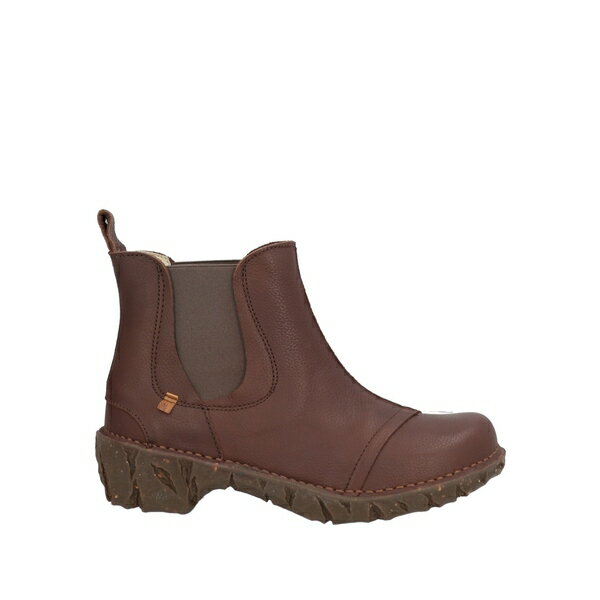 【送料無料】 エルナチュラリスタ レディース ブーツ シューズ Ankle boots Brown