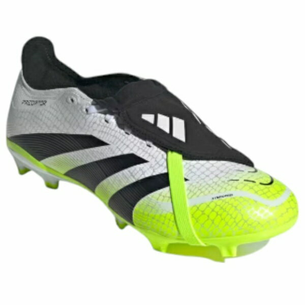 adidas アディダス メンズ スニーカー 【adidas Predator League Fold Over Tongue FG 'Cloud White Black Lucid Lemon' JI1111】 サイズ US_12.5(30.5cm)
