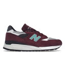 New Balance ニューバランス メンズ スニーカー 【New Balance 998】 サイズ US_9(27.0cm) Burgundy Chalk