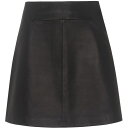 zCbXY fB[X XJ[g {gX Leather A Line Skirt